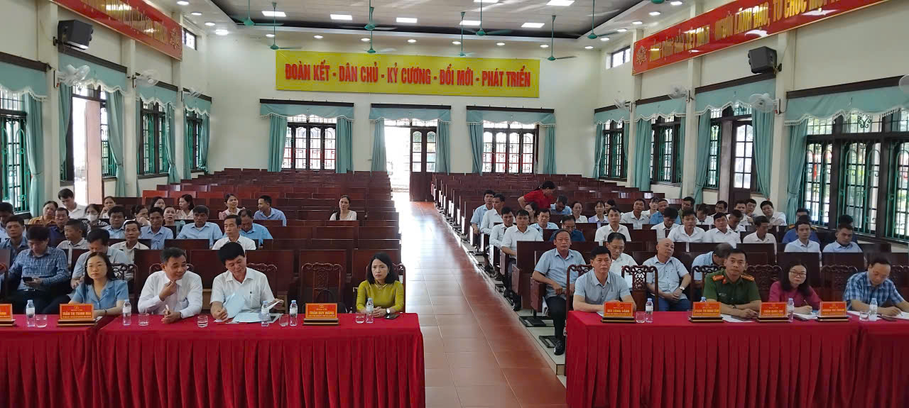HĐND xã Liên Minh tổ chức kỳ họp thứ hai (kỳ họp chuyên đề)